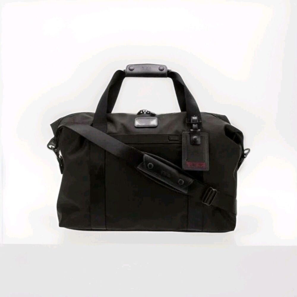 TUMI x Subaru Travel Satchel Double Ballistic Duffle Bag Nylon Black 22249DE
